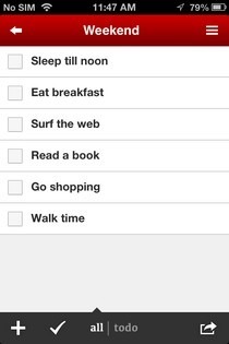 Task Paper iOS List Task Paper iOS List