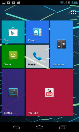 Tile Launcher_Android Tile Launcher_Android