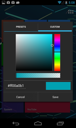 Tile Launcher_Tile Options Tile Launcher_Tile Options
