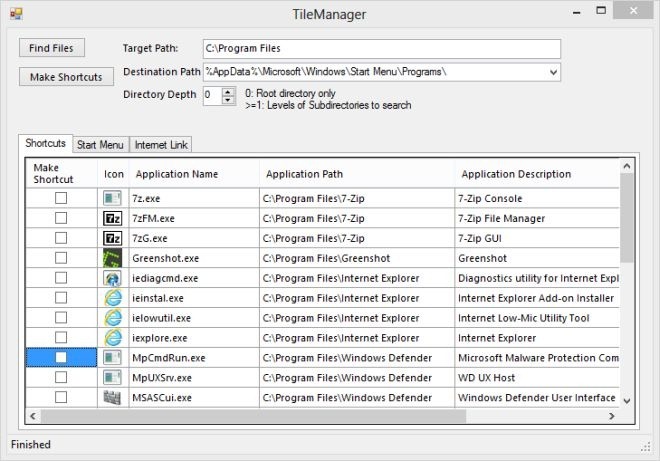 TileManager Search TileManager Search