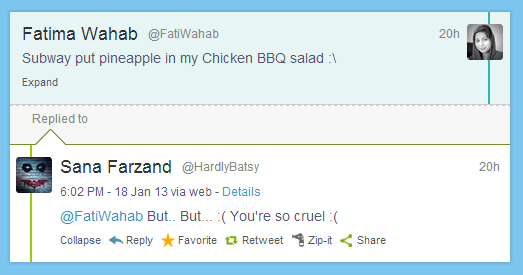 TweetCaster conversations TweetCaster conversations