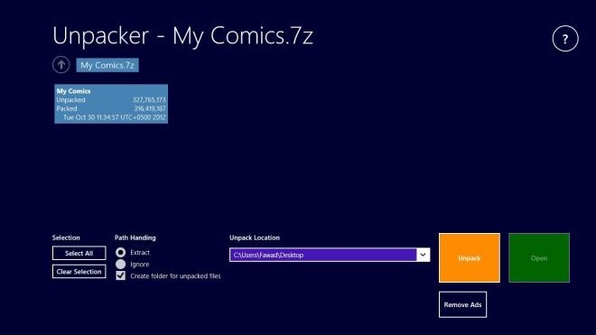Unpacker Main Unpacker Main