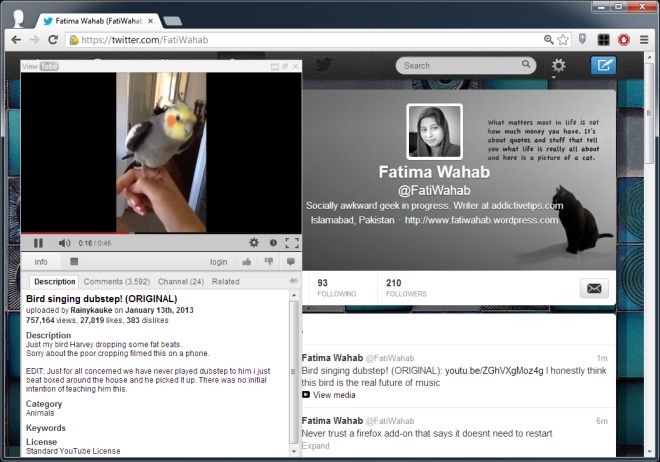 ViewTube - YouTube™ for Social Sites