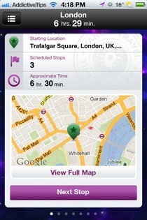 Yahoo! TimeTraveler iOS Map Yahoo! TimeTraveler iOS Map