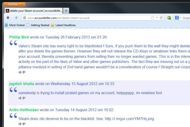 AccountKiller Comments
