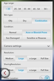 Beauty Box iOS Settings