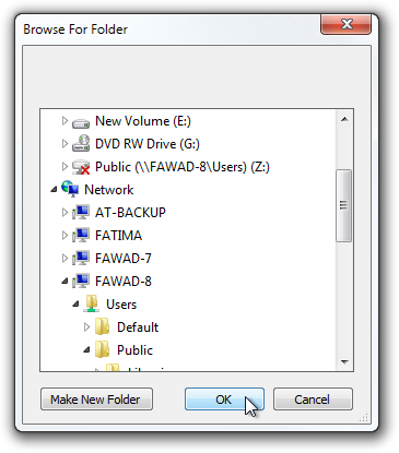 Browse For Folder Browse For Folder