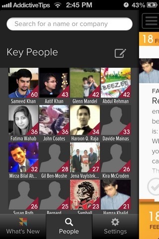 Cloze iOS People Cloze iOS People