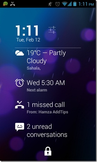 DashClock-Android-Lock-Screen