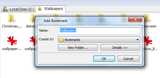 Explorer Bookmark Explorer Bookmark