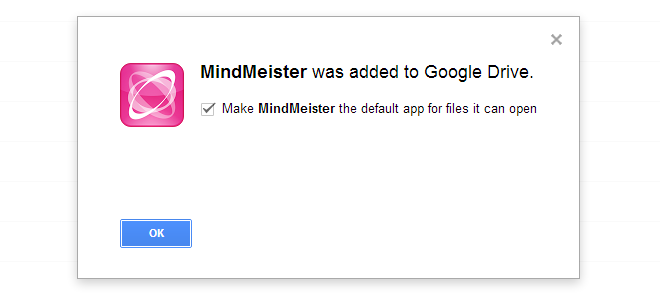 Google Drive app added Google Drive app added