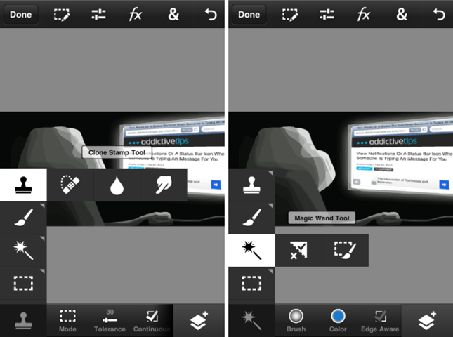 Photoshop Touch for smartphones editing Photoshop Touch for smartphones editing