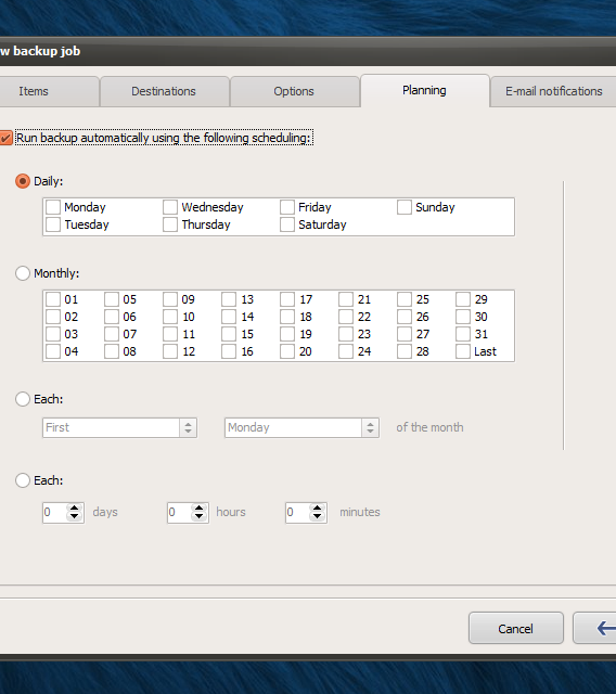 Iperius Backup_New Backup Job_Planning Iperius Backup_New Backup Job_Planning