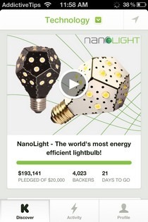 Kickstarter iOS Feeds Kickstarter iOS Feeds