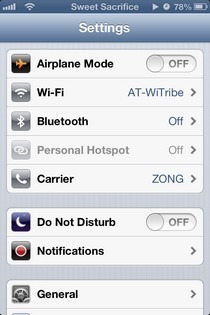 NowPlaying on Status Bar App