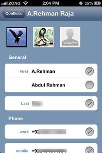 OneContact iOS Contact OneContact iOS Contact