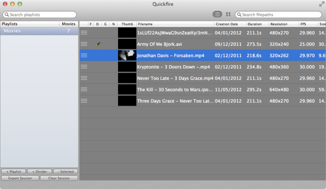 Quickfire add folder Quickfire add folder