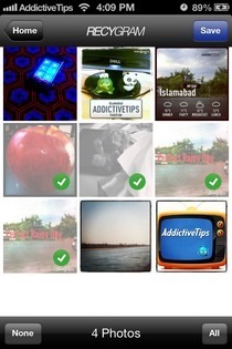 Recygram iOS Select Recygram iOS Select