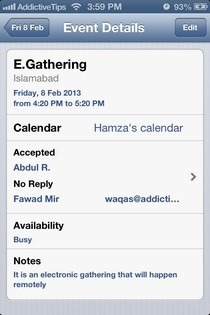 Reply To All iOS Calendar Reply To All iOS Calendar
