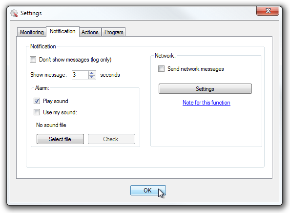 Settings Notification Settings Notification