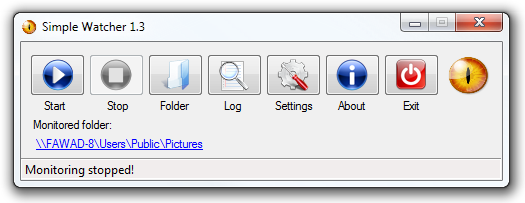 Simple Watcher 1.3 Start Simple Watcher 1.3 Start