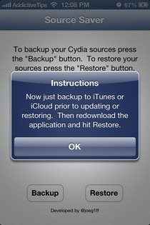 Source Saver Instruction Source Saver Instruction
