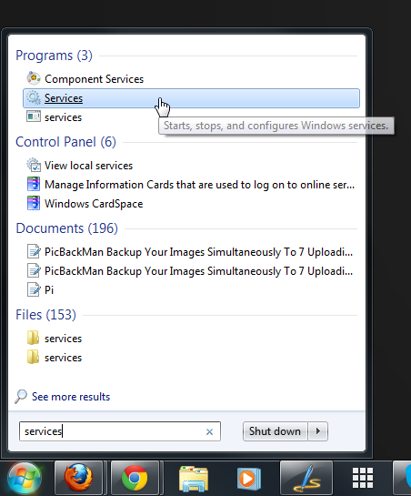 Start Menu Services Start Menu Services
