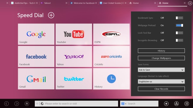 UC BrowserHD_Settings UC BrowserHD_Settings
