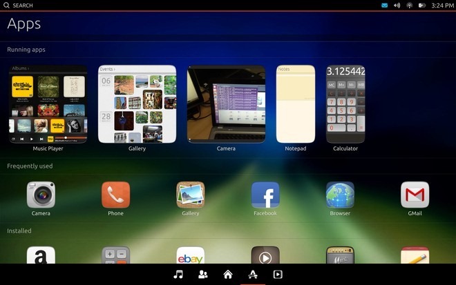Ubuntu Touch Developer Preview Tablet Apps