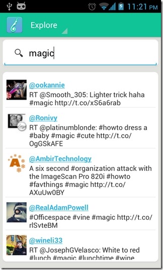Vine-Flow-Android-Explore