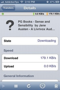 iTransmission iOS File iTransmission iOS File