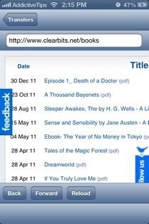 iTransmission iOS Web iTransmission iOS Web