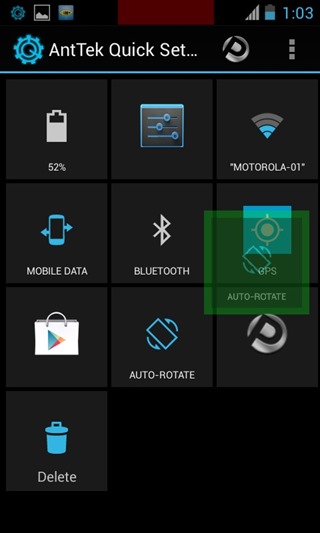 AnTek Quick Settings 14