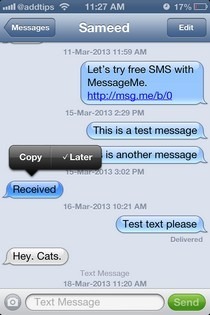 AnyReminder iOS Message AnyReminder iOS Message