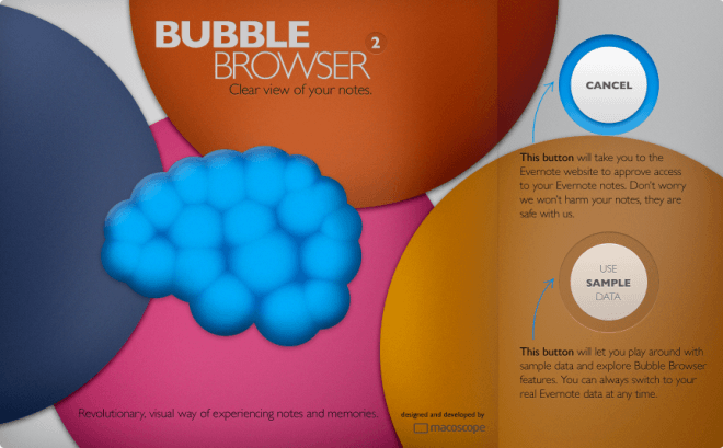 Bubble Browser auth