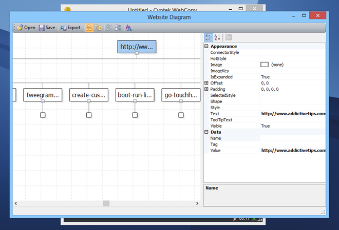 Cyotek WebCopy_Website diagram Cyotek WebCopy_Website diagram