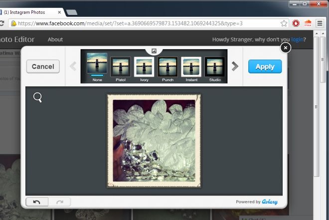 Fly Photo Editor frames