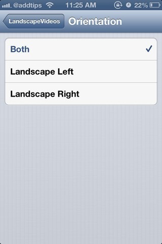 LandscapeVideos iOS Orientataion LandscapeVideos iOS Orientataion