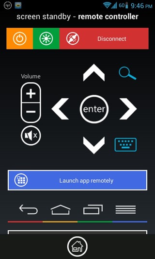Screen Standby: Remote Control For Android With External Monitor