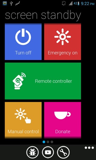 Screen Standby: Remote Control For Android With External Monitor