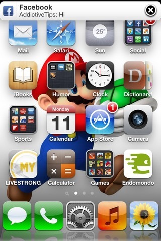 Sticky Icky Notification