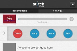 Stitch iOS Share Stitch iOS Share