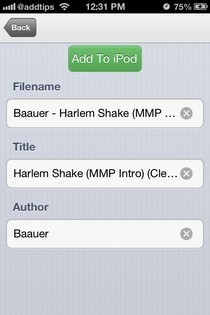 UniversalMediaImporter Button