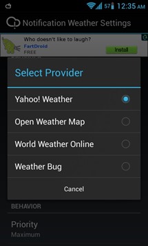 Notification Weather 3