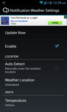 Notification Weather 4