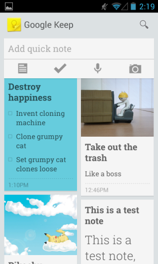 keep android keep android