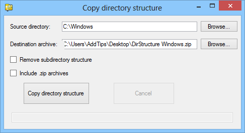 DirStructureCopy