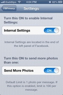 FBPrivacy iOS FB