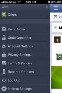 FBPrivacy iOS Internal Settings