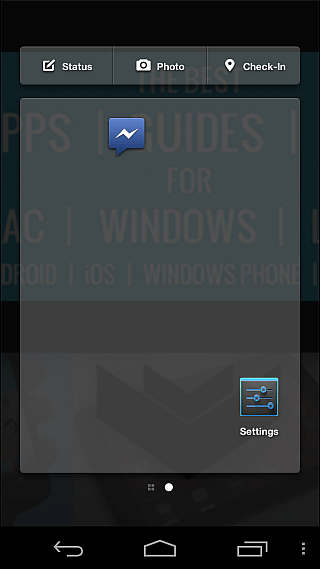 Facebook Home Apps 1